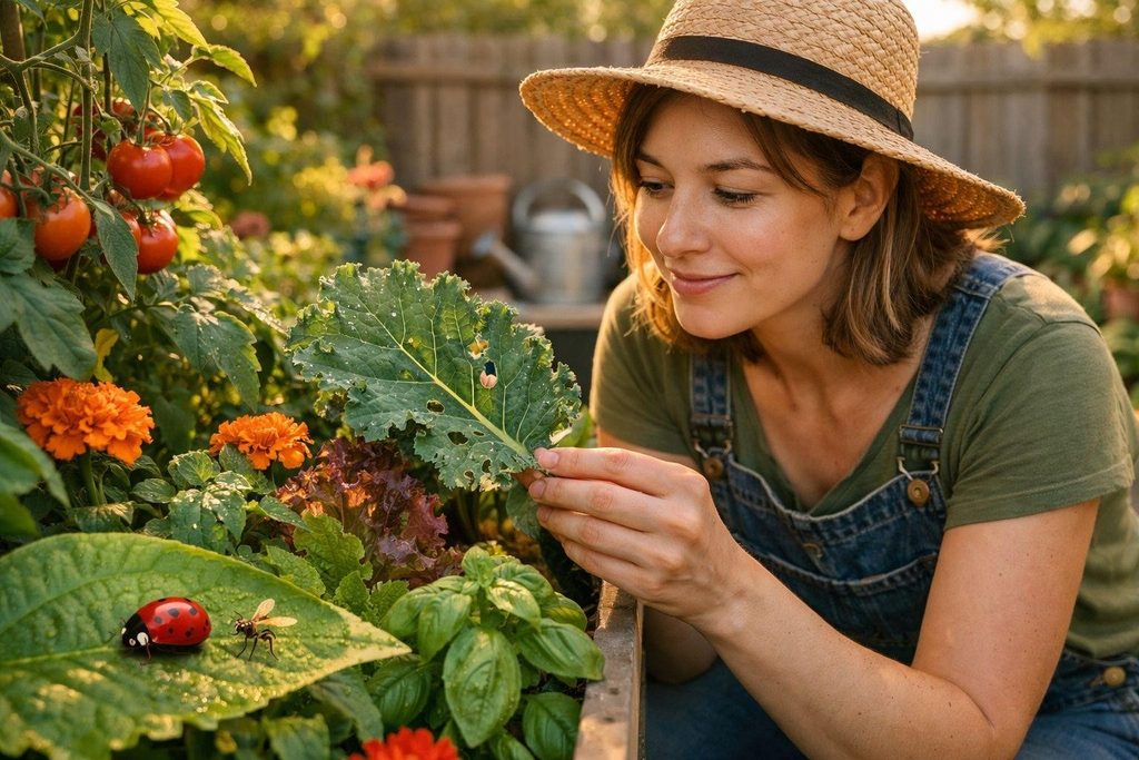Inspecting plants for Diseases, Weather and pest control