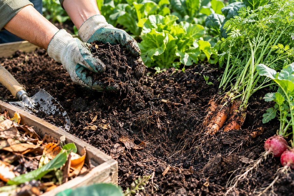 soil preparation to grow vegetables