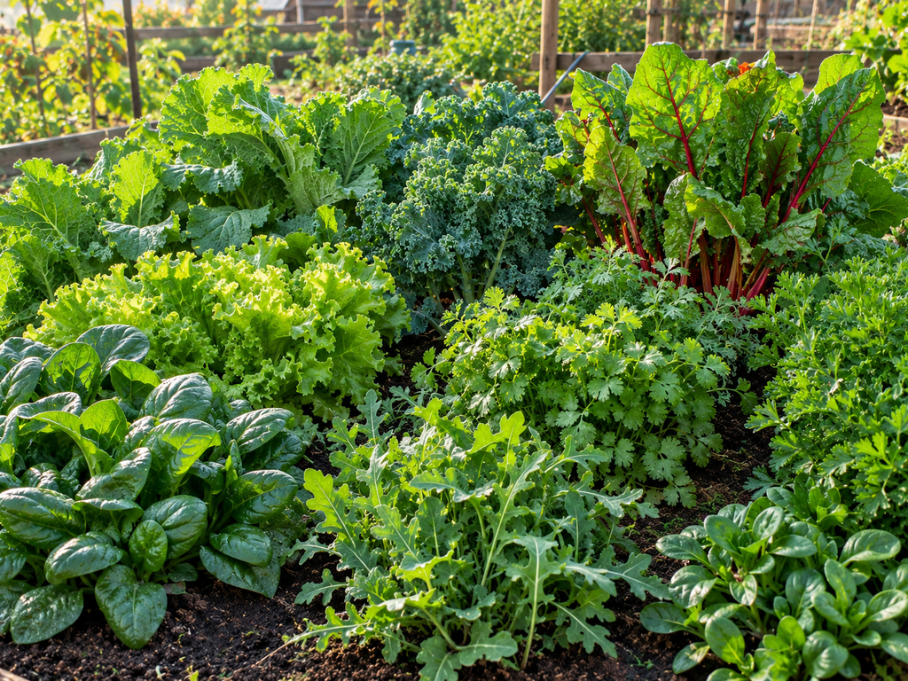 leafy winter vegetables